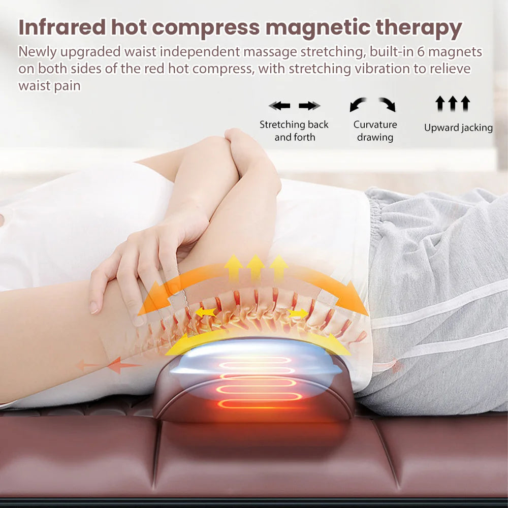 Multifunctional Lumbar Traction Massage Mattress