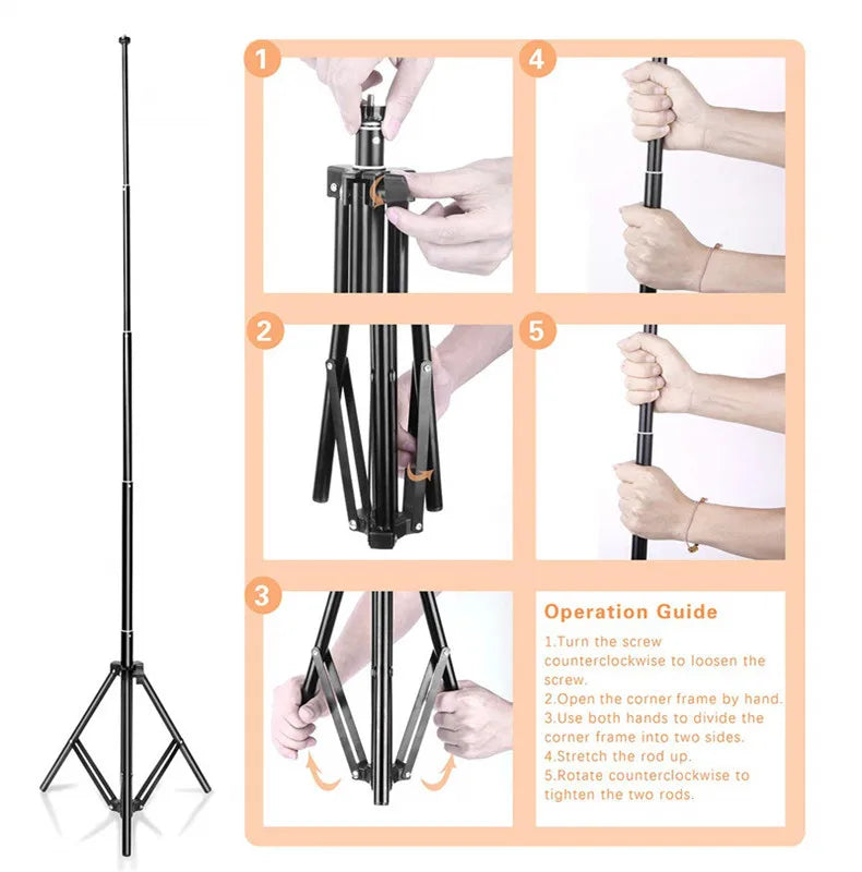 Video Lights Dimmable Light Selfie LED Ring Light