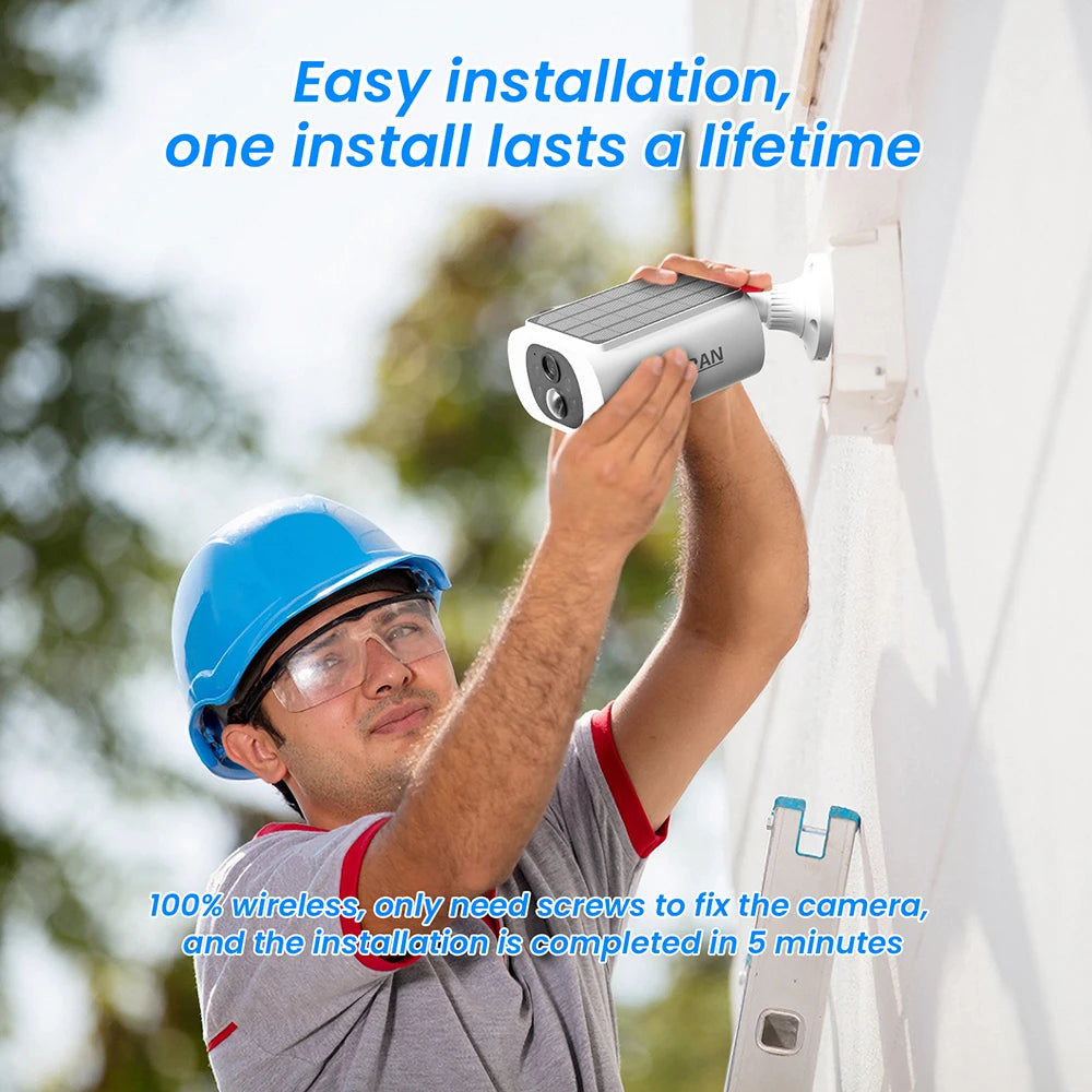 ANRAN Outdoor Solar WiFi Security Camera