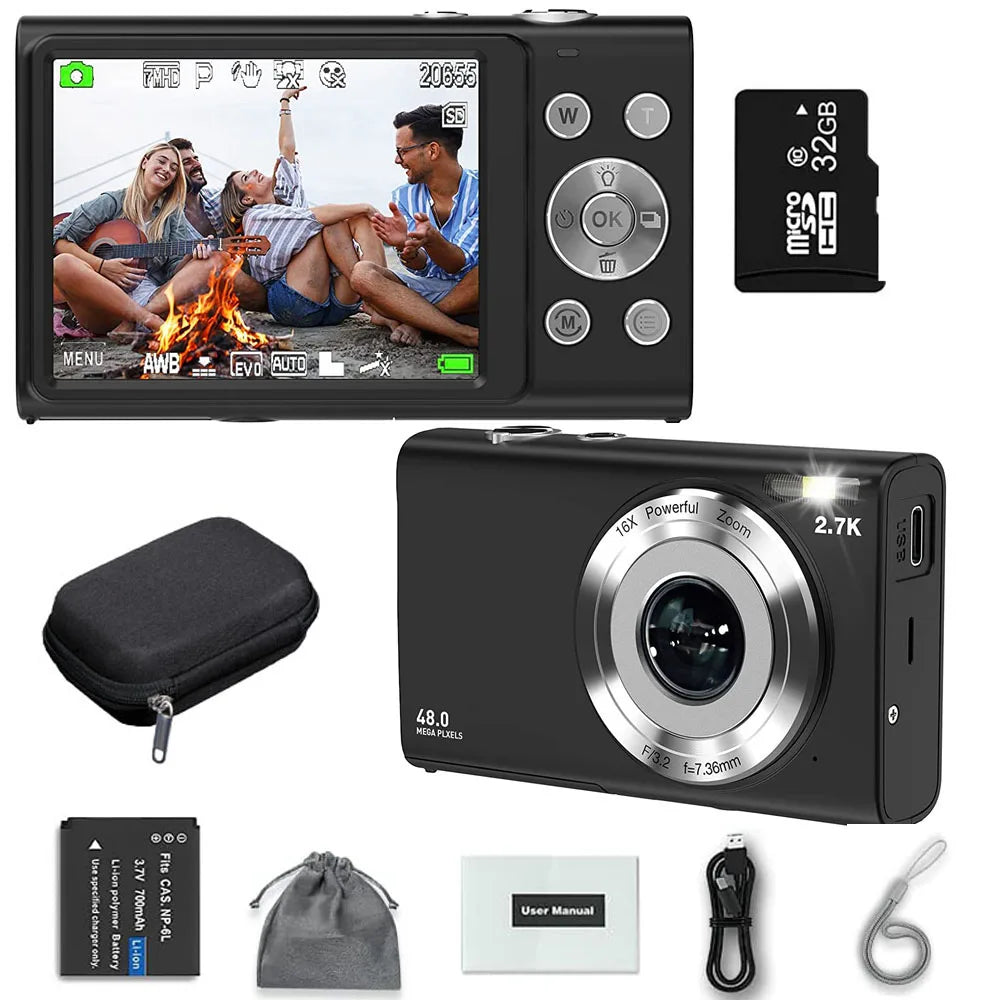 Digital Camera Autofocus Vlogging Camera