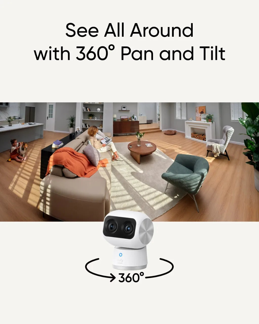 eufy S350 Indoor Security Camera 4K