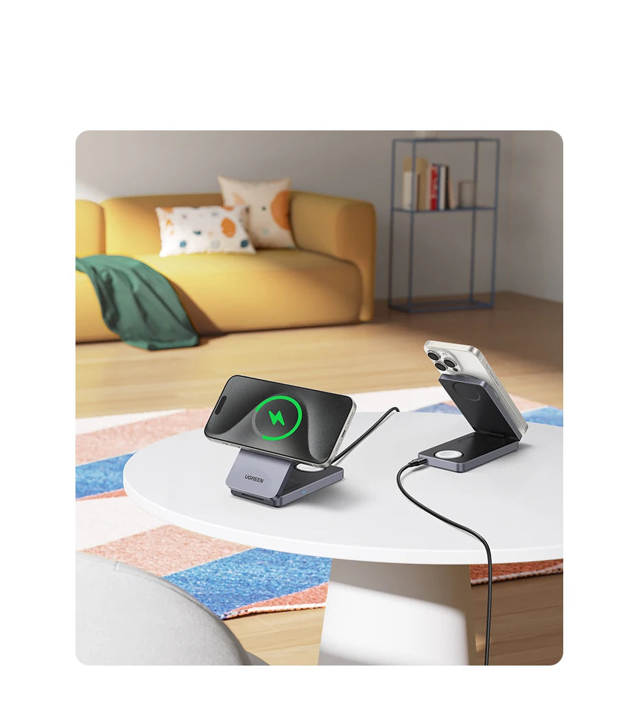 UGREEN 3-in-1 MagSafe Wireless Charger Stand