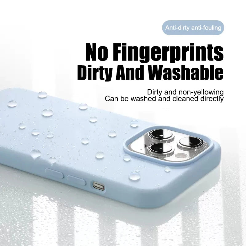 Luxury Liquid Silicone Phone Case for APPLE iPhone