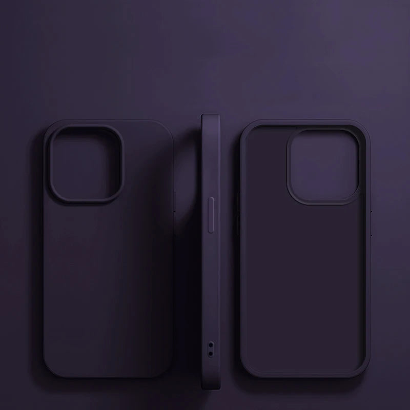 Luxury Liquid Silicone Phone Case for APPLE iPhone