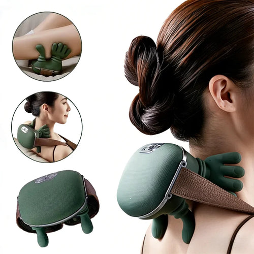 Shoulder & Neck Massager – Automatic Finger-Press Relief