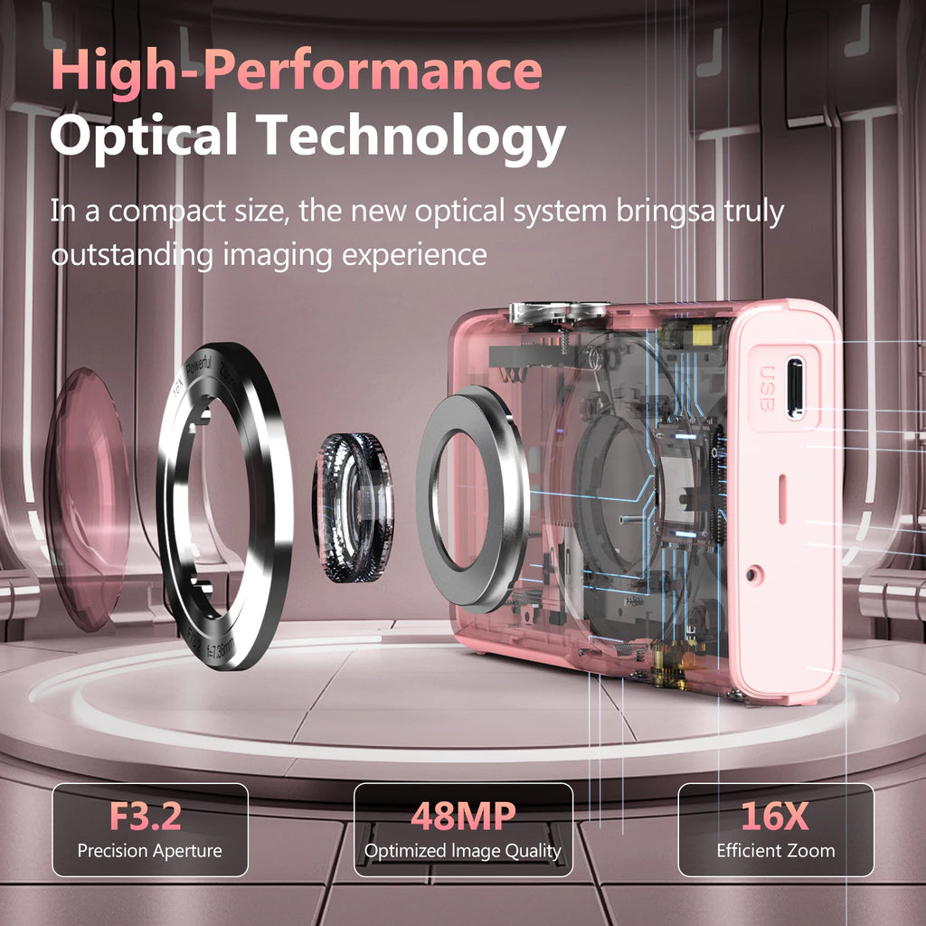 Digital Camera Autofocus Vlogging Camera