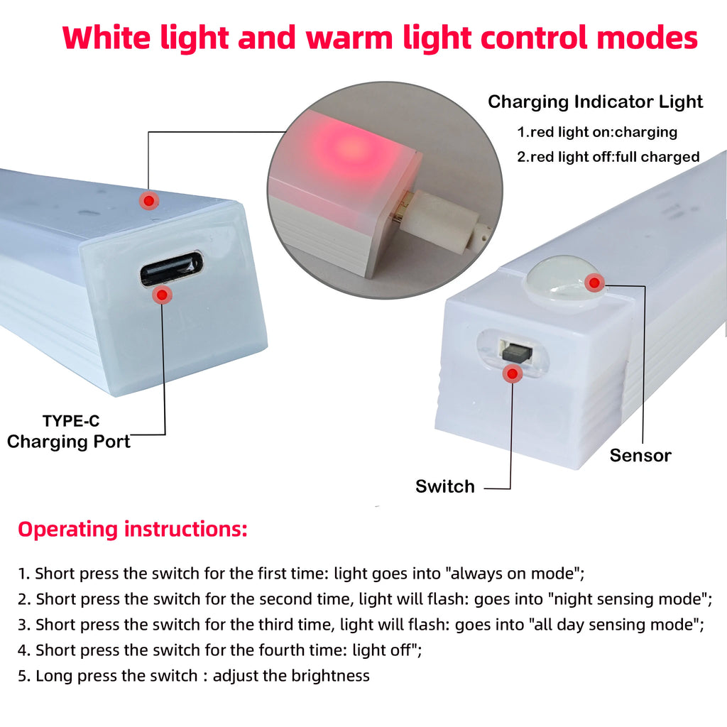 Wireless LED Night Lights Motion Sensor Lights
