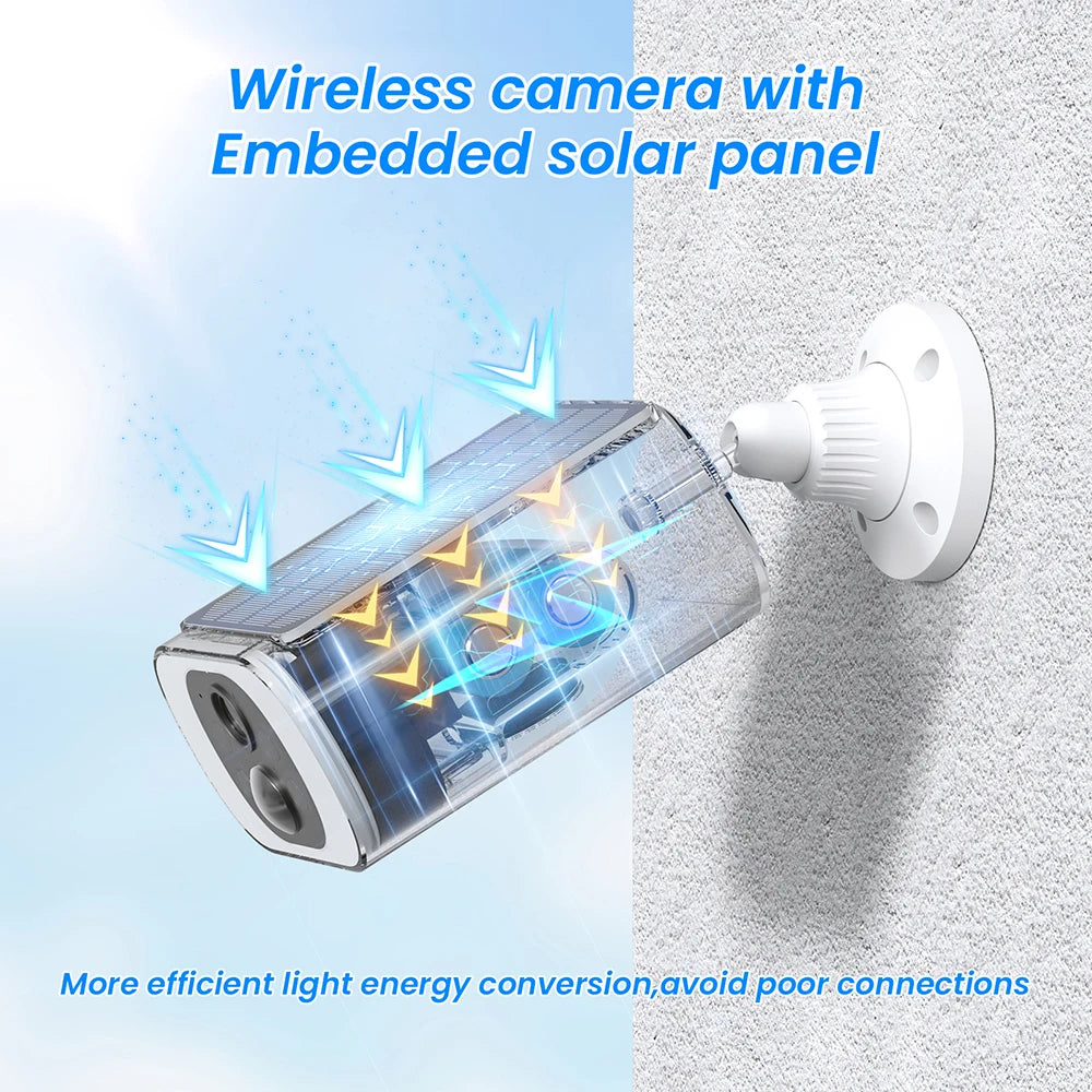 ANRAN Outdoor Solar WiFi Security Camera