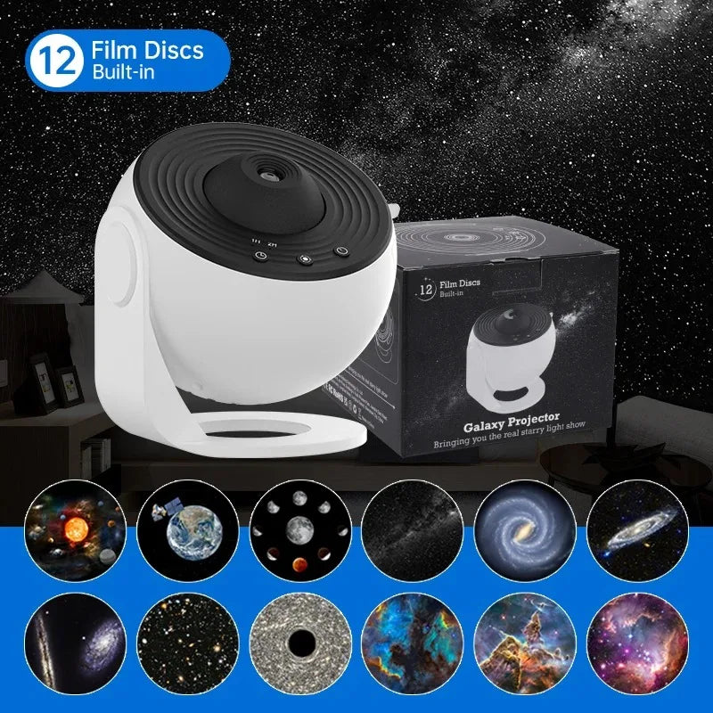 LED Night Light Galaxy Projector