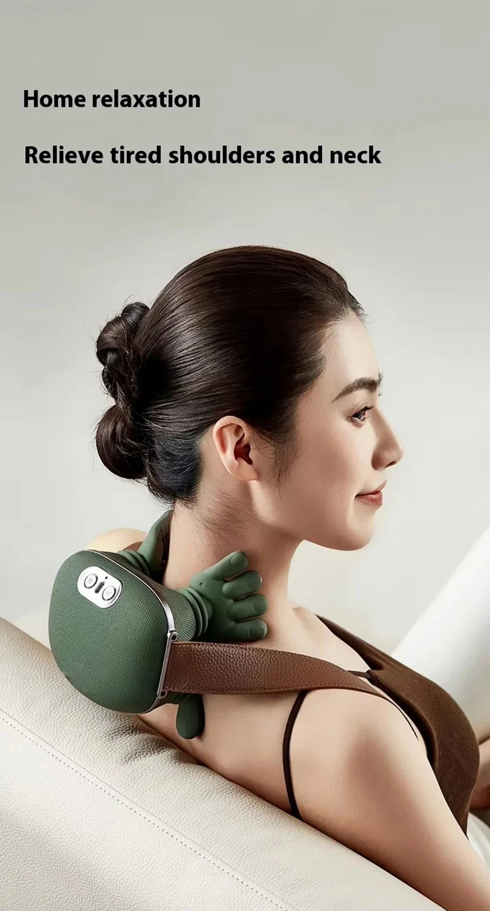 Shoulder & Neck Massager – Automatic Finger-Press Relief