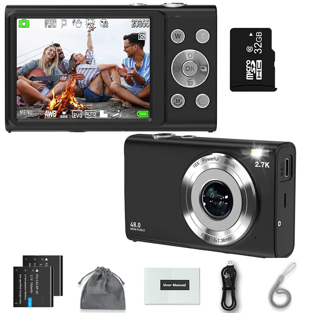 Digital Camera Autofocus Vlogging Camera