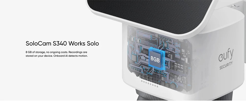 eufy SoloCam S340 Solar Outdoor Camera