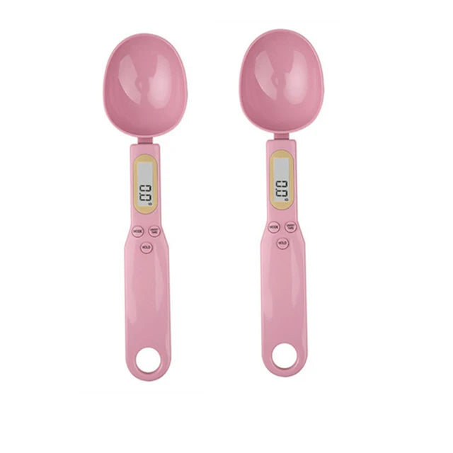 Electronic spoon with scales