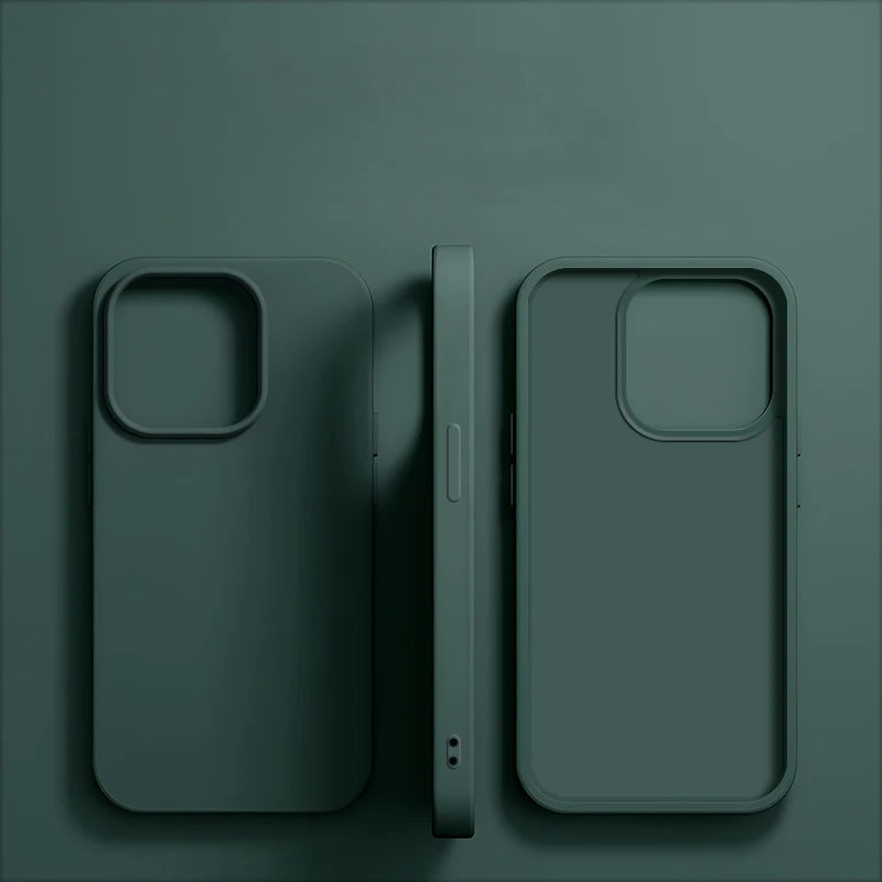 Luxury Liquid Silicone Phone Case for APPLE iPhone