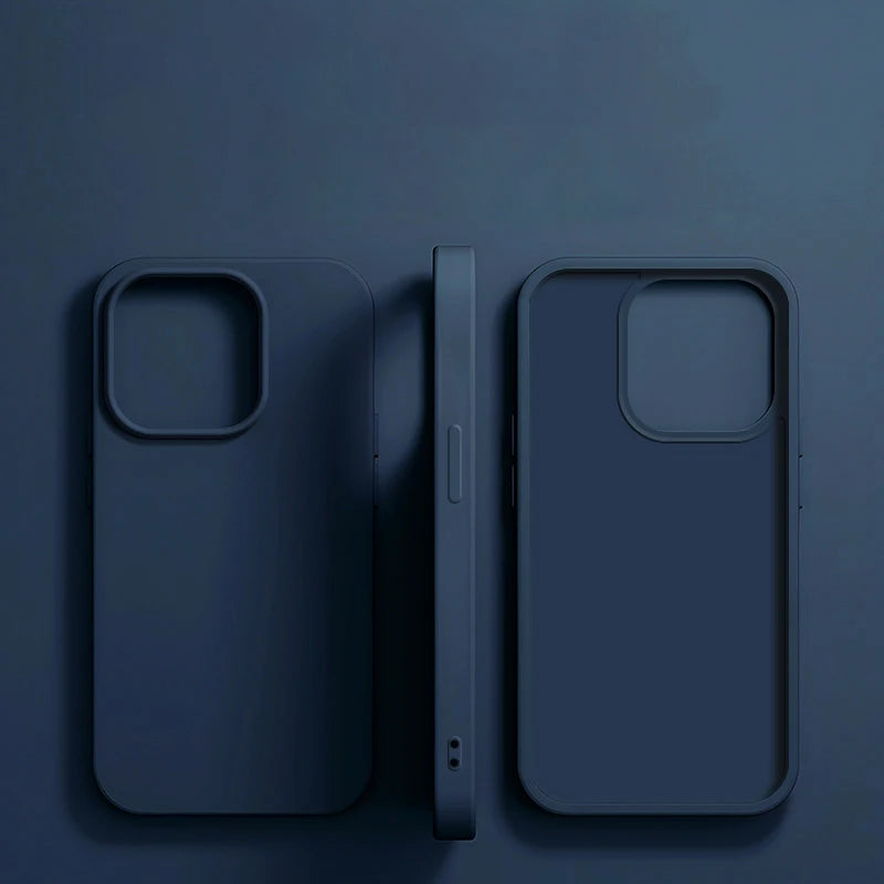 Luxury Liquid Silicone Phone Case for APPLE iPhone
