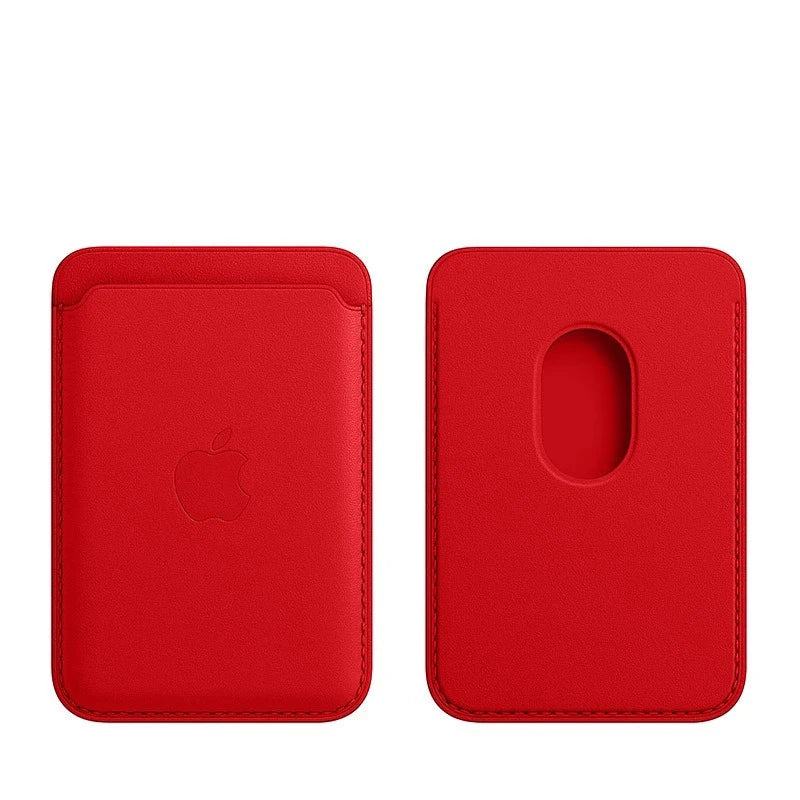 Original for Magsafe wallet Magnetic Card holder Case For iPhone 13 17 16 15 12 14 Pro Max Samsung Leather Bag With Box Cover