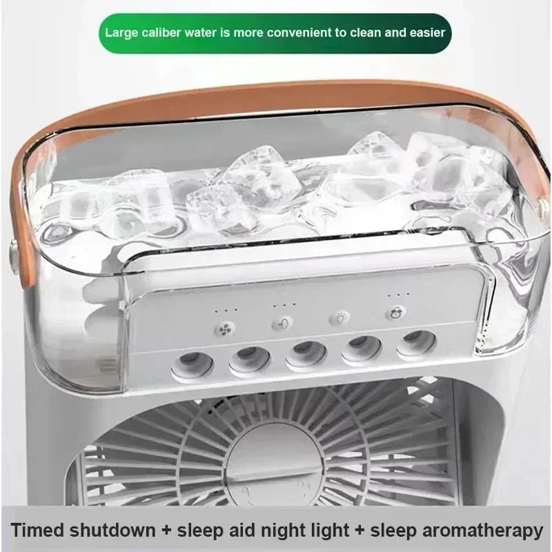 Fan AIr Conditioner Household Small Air Cooler LED