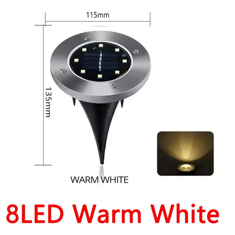 1/4/8Pcs Solar Lights Outdoor