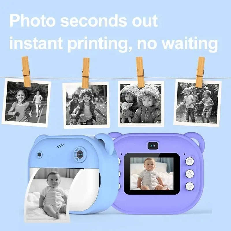 Children Digital Camera Instant Print for Kids