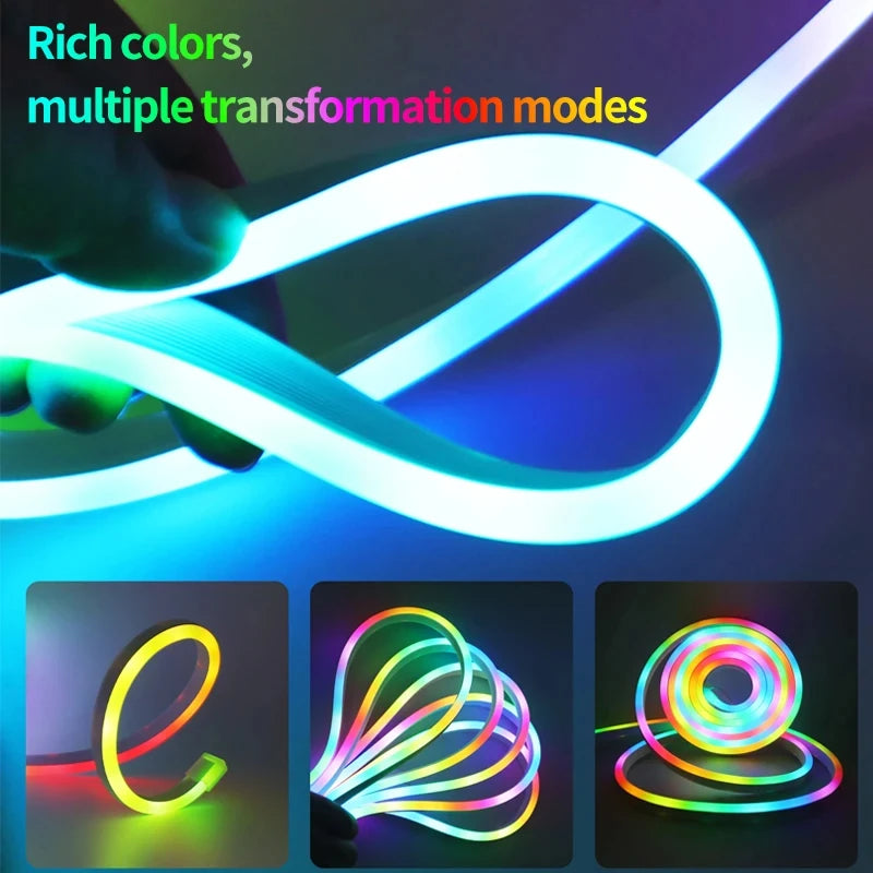 RGBIC Neon LED Strip Light 5M/10M
