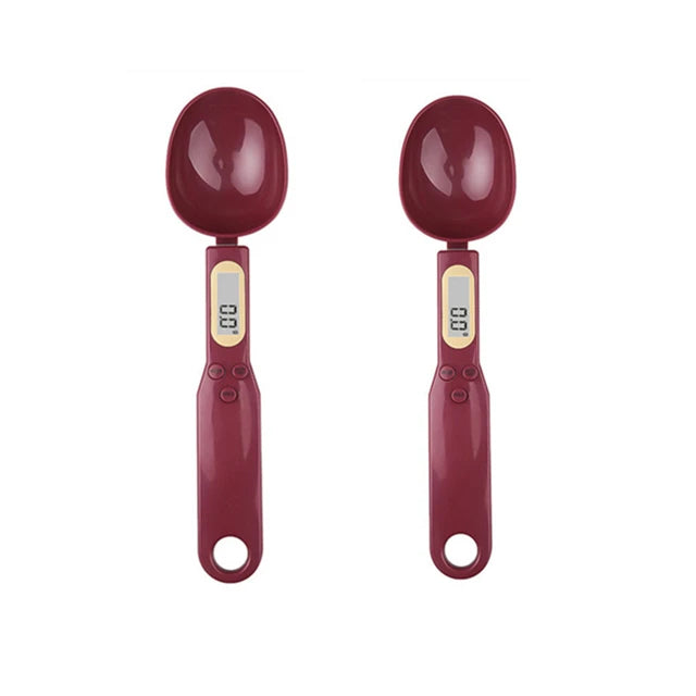 Electronic spoon with scales