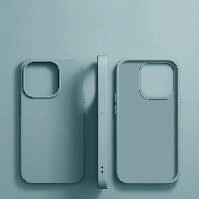 Luxury Liquid Silicone Phone Case for APPLE iPhone