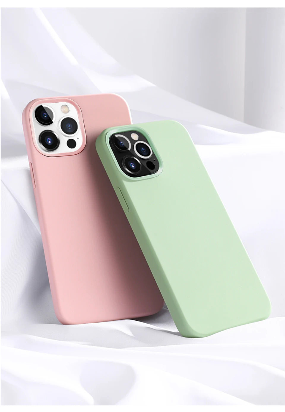 Luxury Liquid Silicone Phone Case for APPLE iPhone
