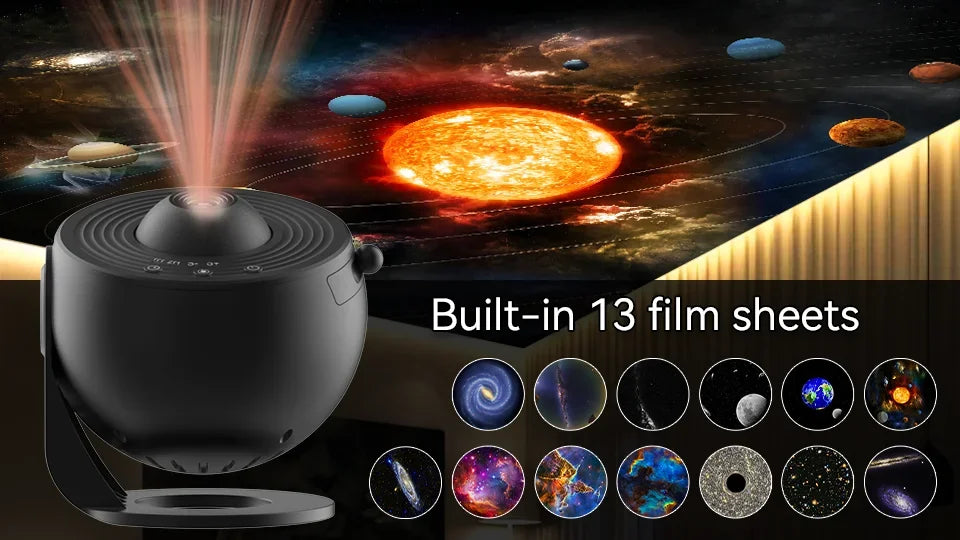 LED Night Light Galaxy Projector