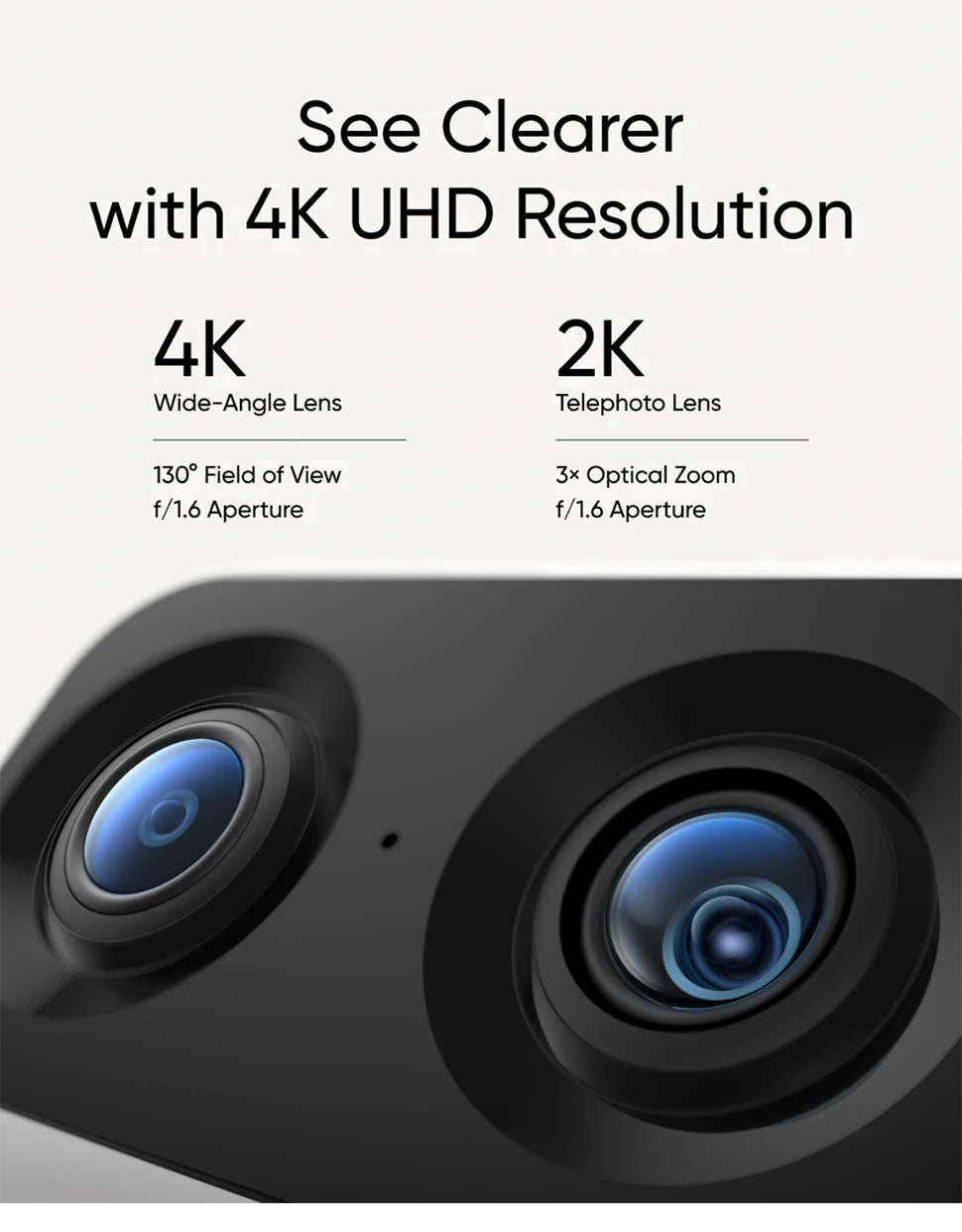eufy S350 Indoor Security Camera 4K