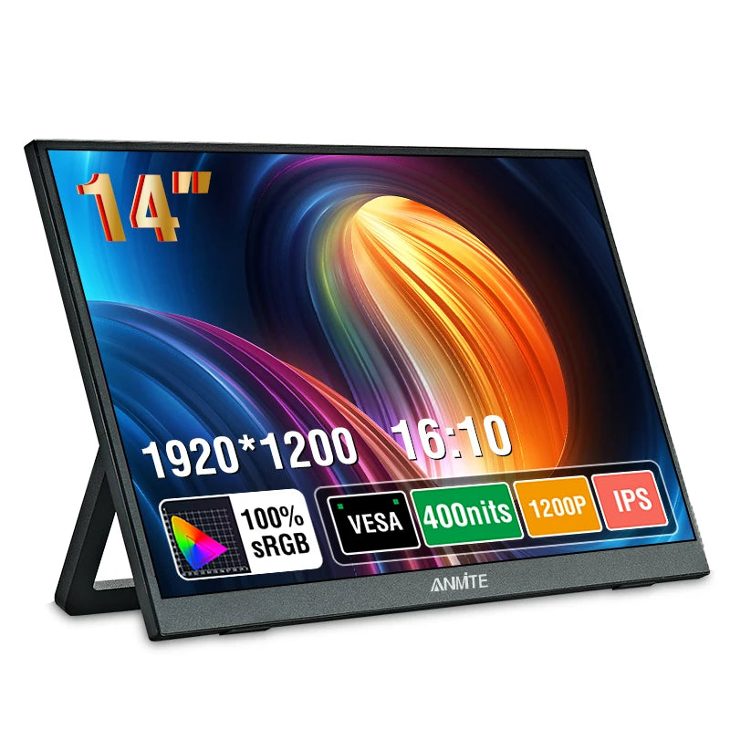 14" Portable Touch Monitor 400cd/m²