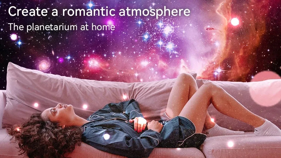 LED Night Light Galaxy Projector