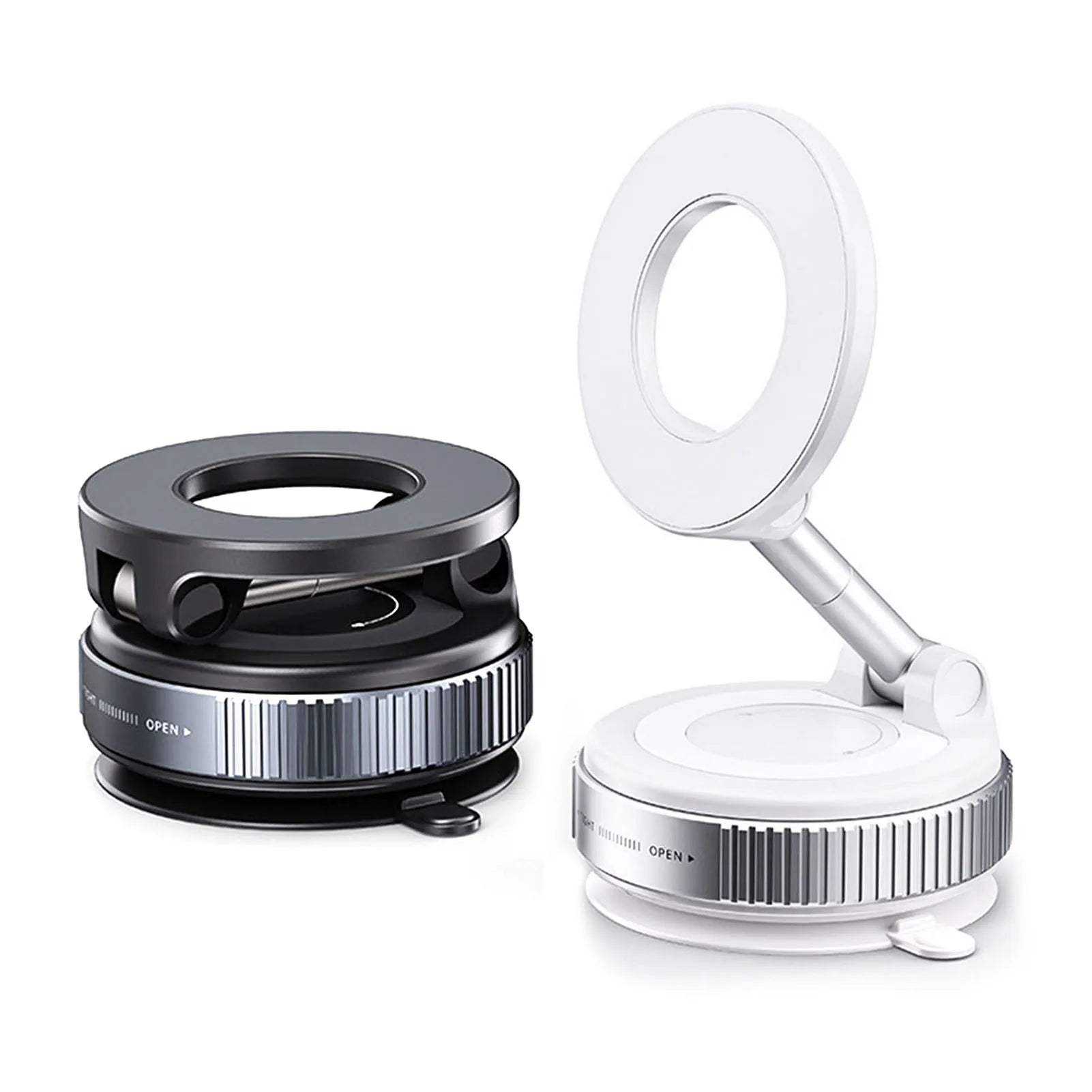 Car Phone Mount Vacuum Magnetic Car Phone Holder 360°