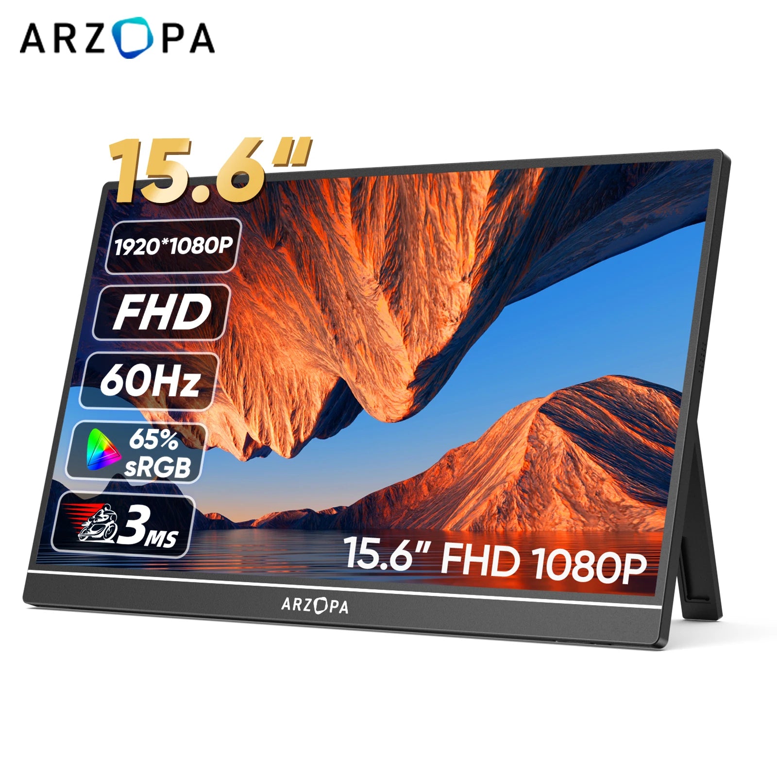 ARZOPA 15.6" FHD Portable Monitor