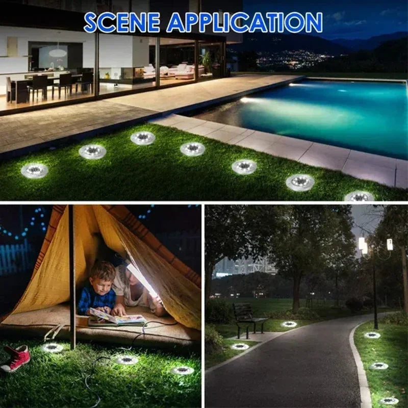 1/4/8Pcs Solar Lights Outdoor