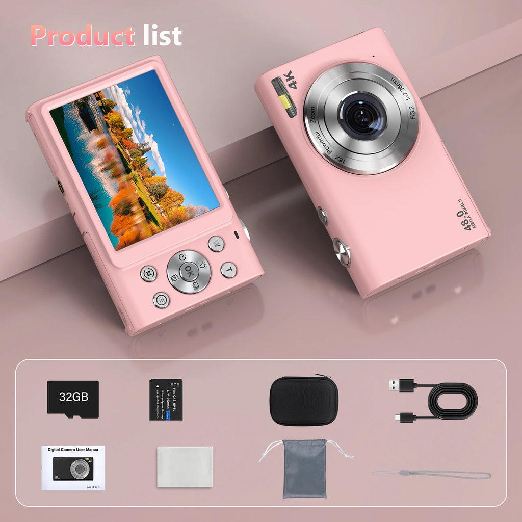 Digital Camera Autofocus Vlogging Camera