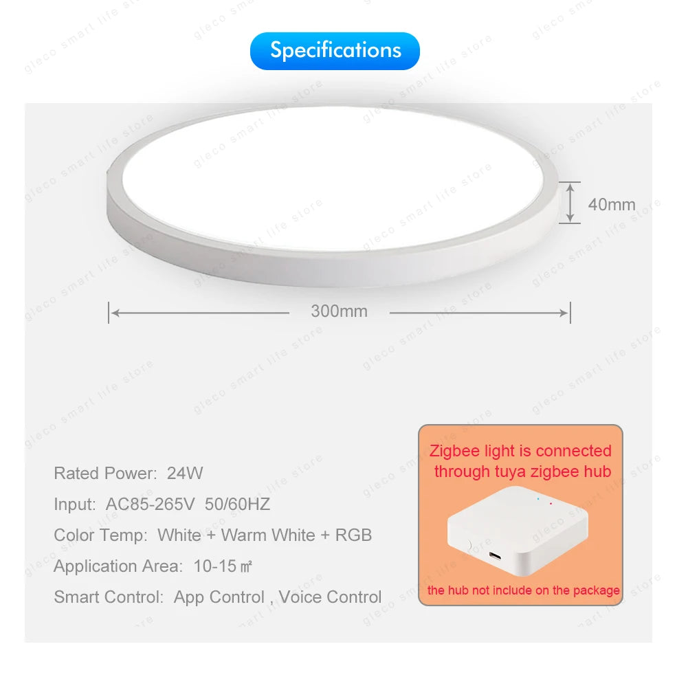 Tuya Smart RGB Ceiling Light