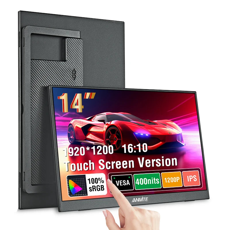 14" Portable Touch Monitor 400cd/m²