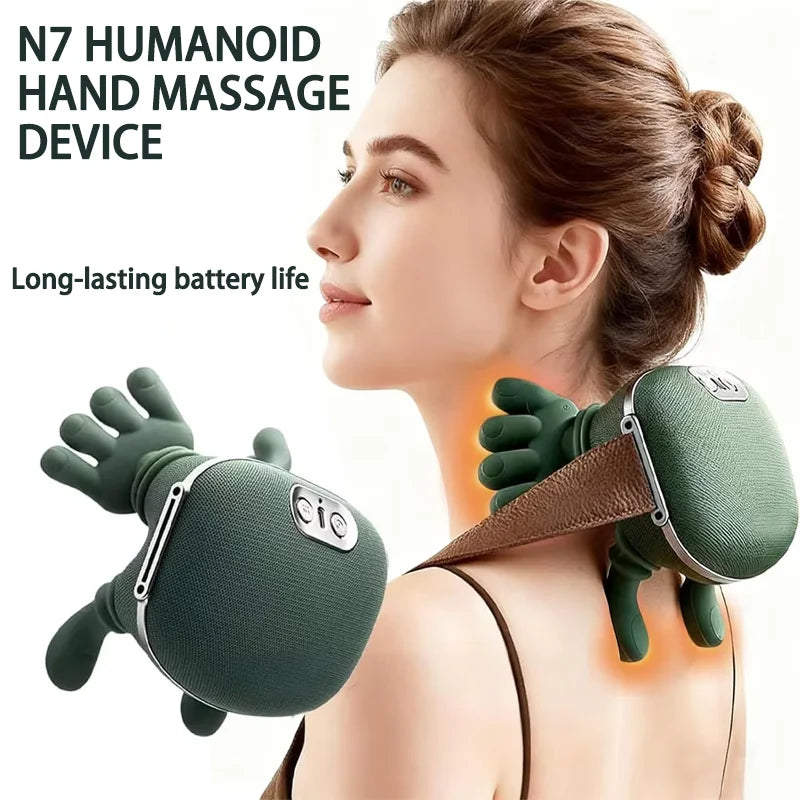 Shoulder & Neck Massager – Automatic Finger-Press Relief