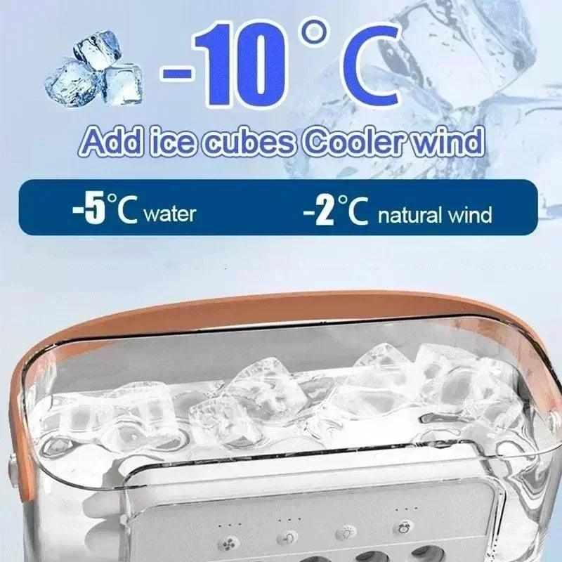 Fan AIr Conditioner Household Small Air Cooler LED