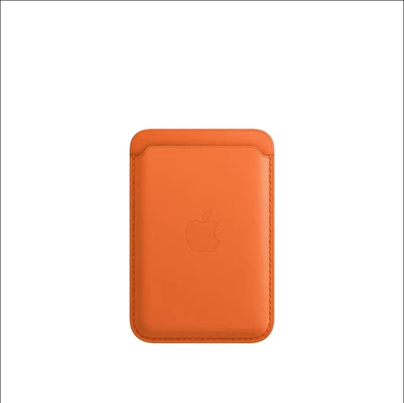 Original for Magsafe wallet Magnetic Card holder Case For iPhone 13 17 16 15 12 14 Pro Max Samsung Leather Bag With Box Cover