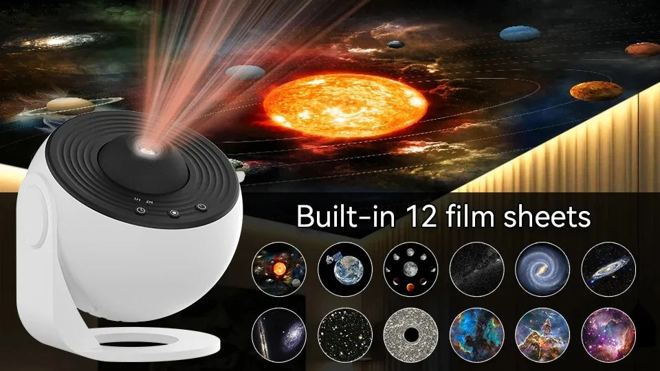 LED Night Light Galaxy Projector