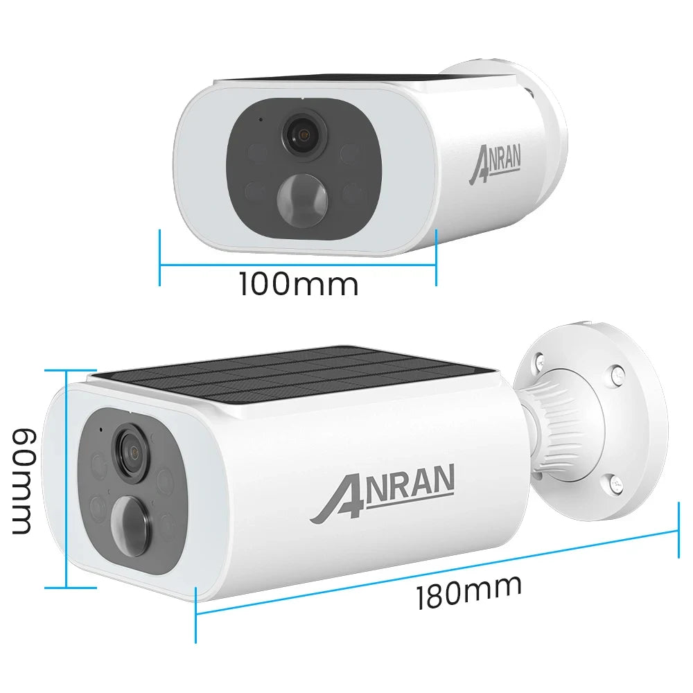 ANRAN Outdoor Solar WiFi Security Camera