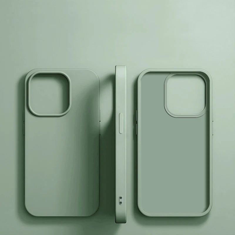 Luxury Liquid Silicone Phone Case for APPLE iPhone