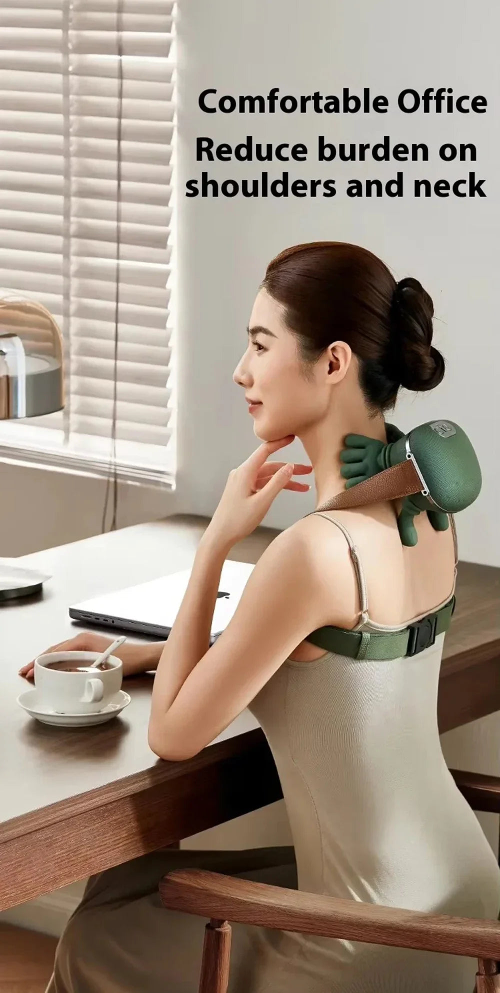 Shoulder & Neck Massager – Automatic Finger-Press Relief