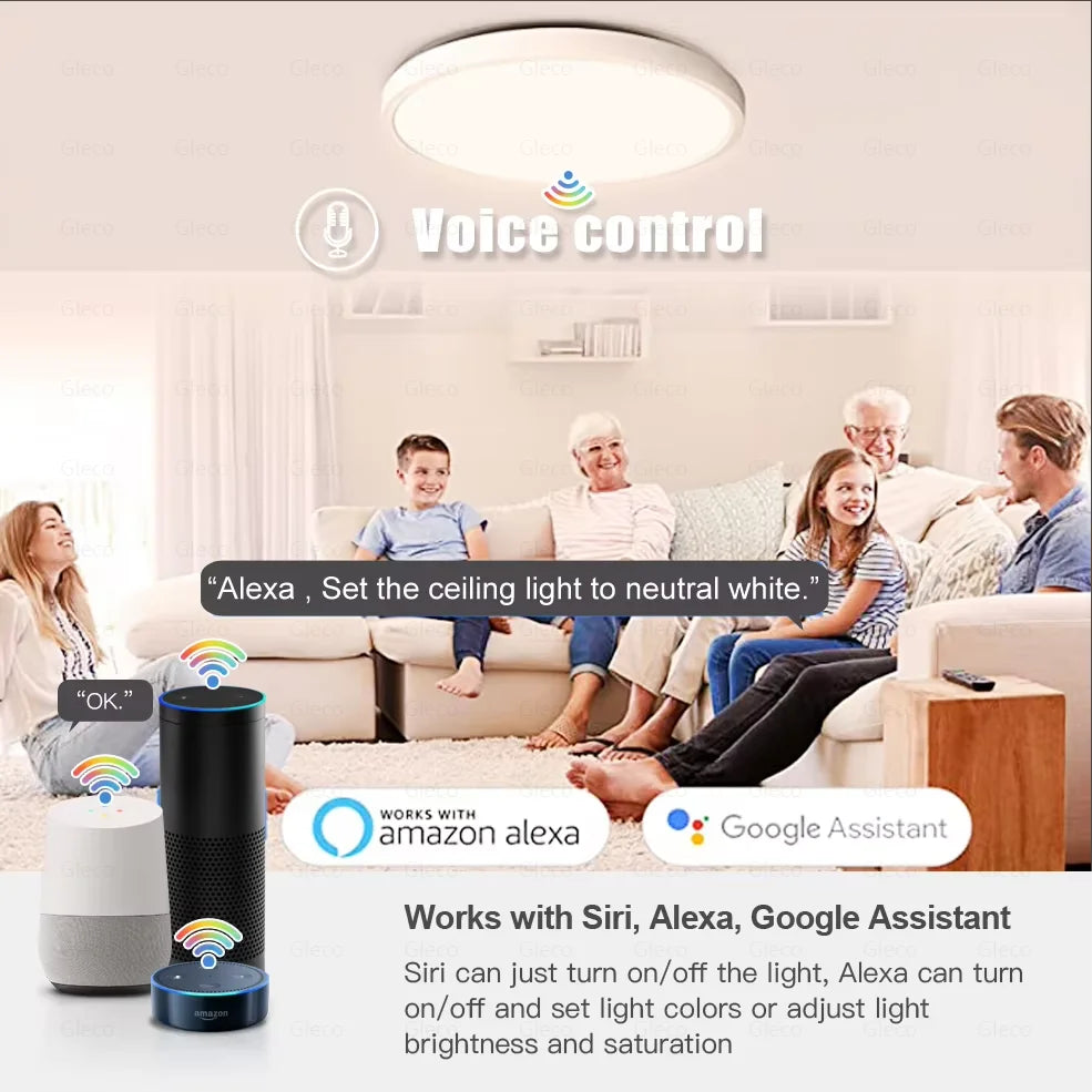 Tuya Smart RGB Ceiling Light