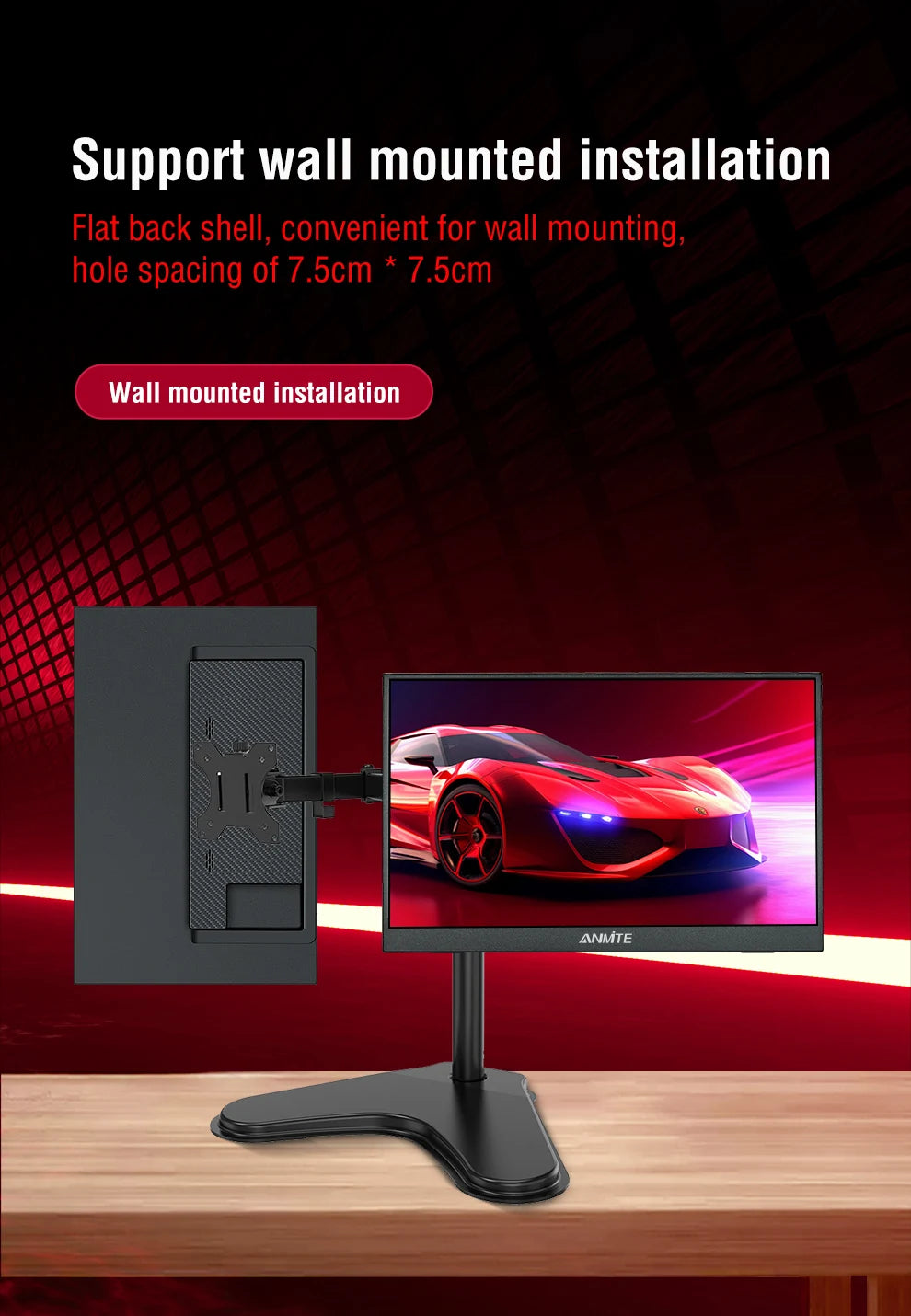 14" Portable Touch Monitor 400cd/m²