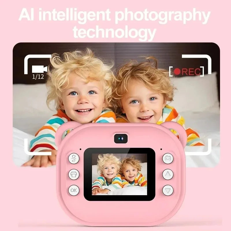 Children Digital Camera Instant Print for Kids