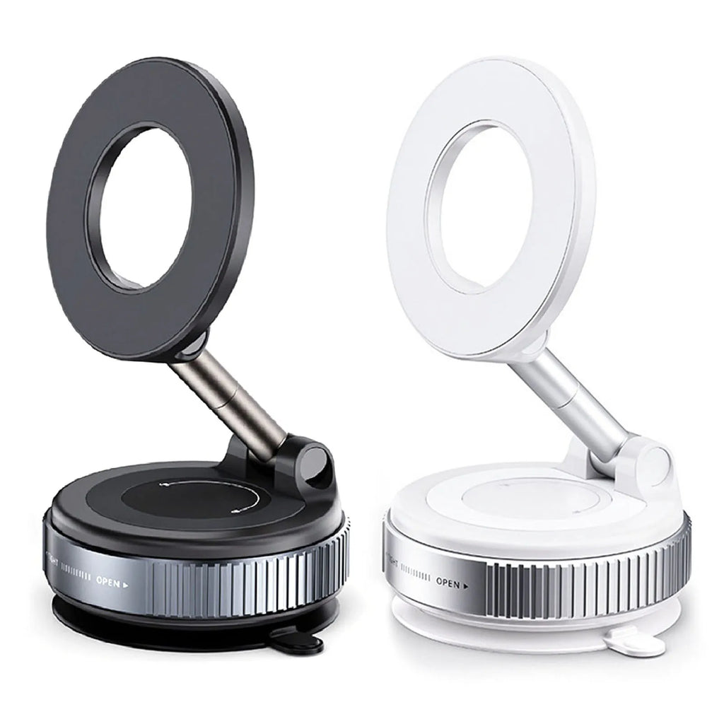 Car Phone Mount Vacuum Magnetic Car Phone Holder 360°