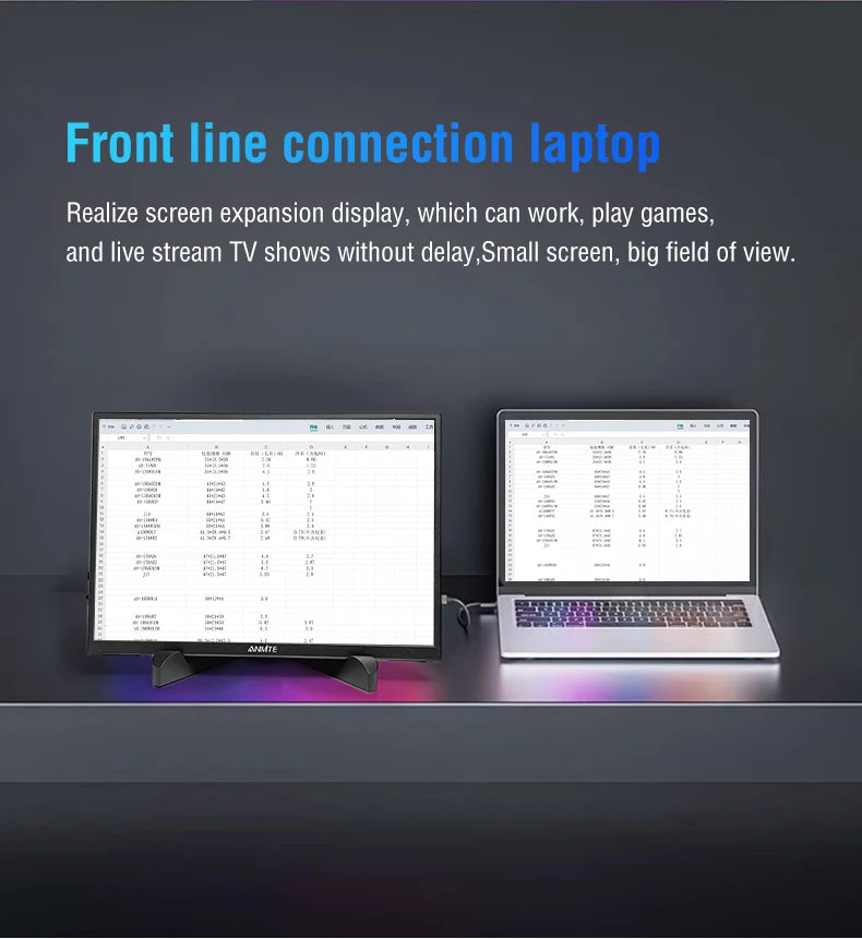 Anmite 10.5" HDR Portable Monitor