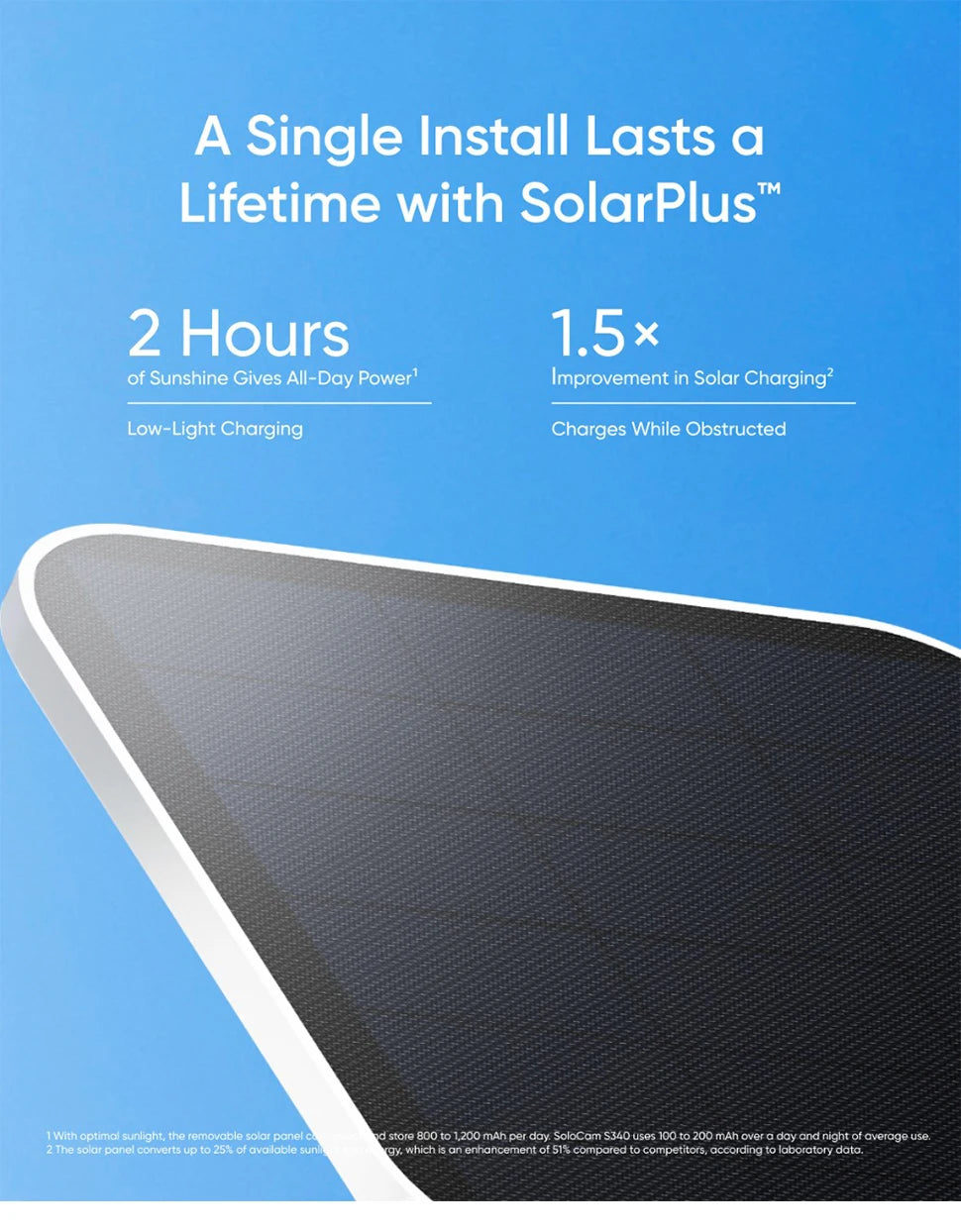 eufy SoloCam S340 Solar Outdoor Camera